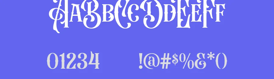 Beardsons Normal Blackletter Font by Arterfak — Blackletter Font — thumbnail 3