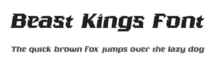 Beast Kings Font by timelesstype.co — Display Font