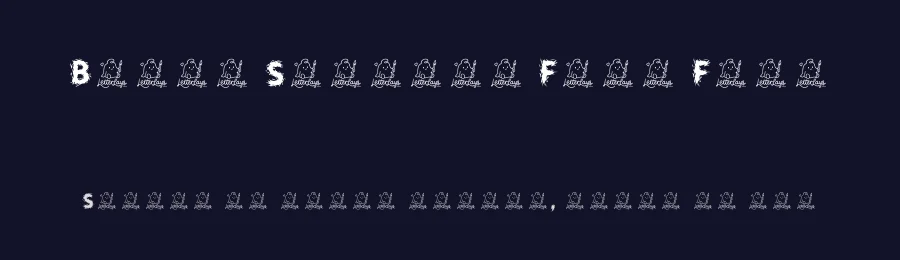 Beast Scratch Free Font by Letterlays — Display Font — thumbnail 2