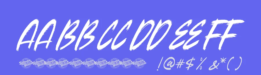 Beasty Strength Brush Font by letterenastudios — Display Font — thumbnail 3
