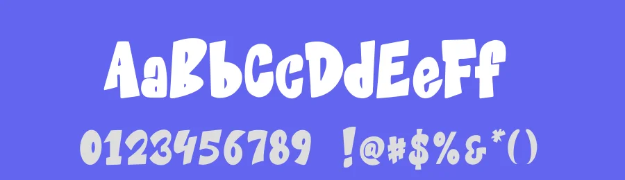 Beat Word Display Font by DnK_project — Display Font — thumbnail 3