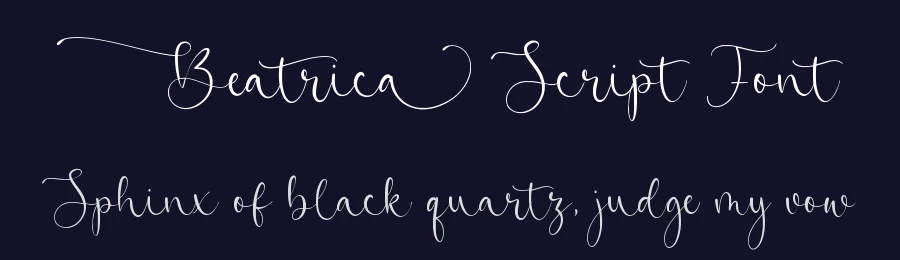Beatrica Script Font by balpirick — Script Handwritten Font — thumbnail 2
