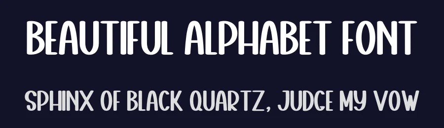 Beautiful Alphabet Font by Inermedia STUDIO — Sans Serif Font — thumbnail 2