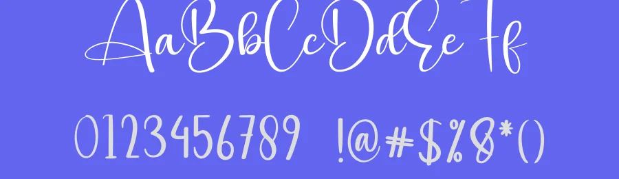 Beautiful Calligraphy Script Font by creativeletter — Script Handwritten Font — thumbnail 3