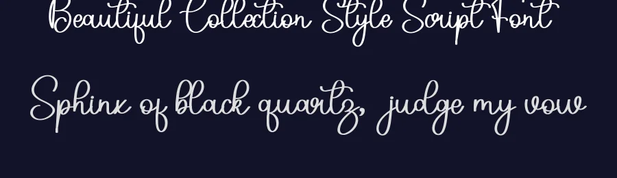 Beautiful Collection Style Script Font by inermediaSTUDIO — Script Handwritten Font — thumbnail 2
