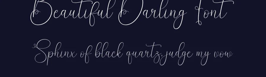 Beautiful Darling Font by creativeletter — Script Handwritten Font — thumbnail 2