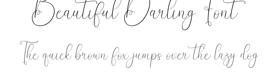 Beautiful Darling Font by creativeletter — Script Handwritten Font