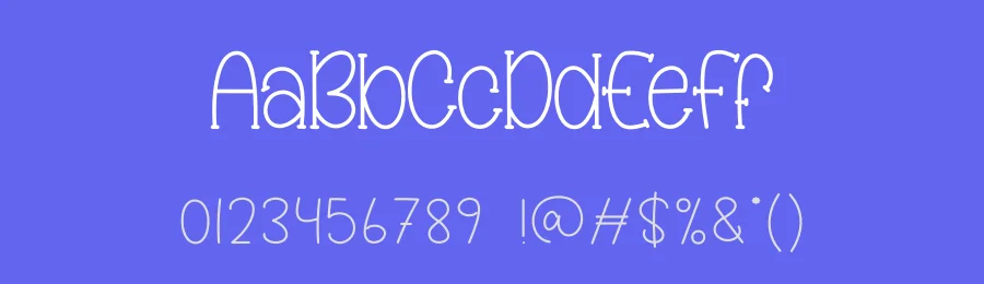 Beautiful Flower Display Font by creativeletter — Display Font — thumbnail 3