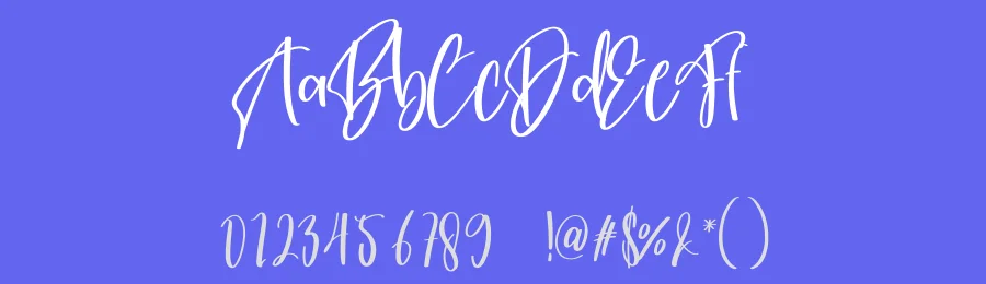 Beautiful Font Bundles Collections by creativeletter — Script Handwritten Font — thumbnail 3
