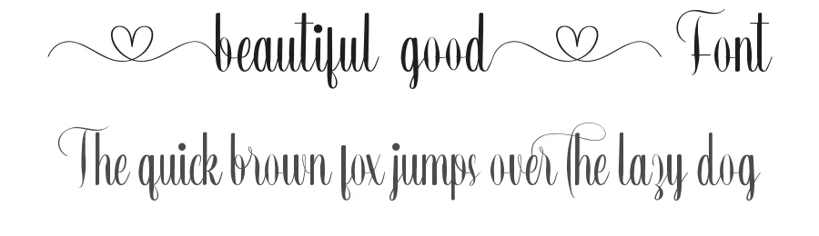 Beautiful Good Font by noahtype — Script Handwritten Font