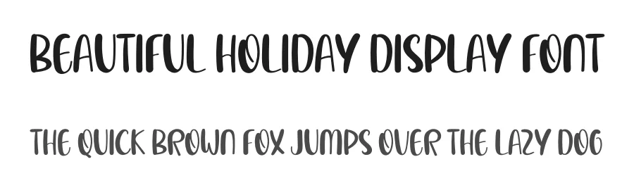 Beautiful Holiday Display Font by inermediaSTUDIO — Display Font