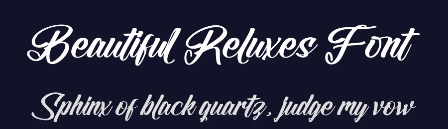 Beautiful Reluxes Font by Operatype.Co — Serif Font — thumbnail 2
