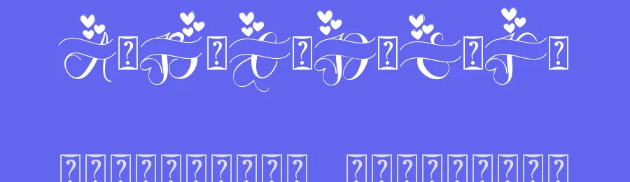 Beautiful Romantic Monogram Font by Yoga Letter — Script Handwritten Font — thumbnail 3