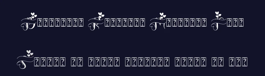 Beautiful Romantic Monogram Font by Yoga Letter — Script Handwritten Font — thumbnail 2