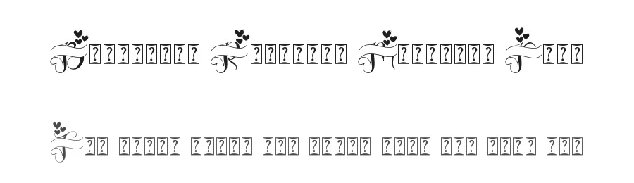Beautiful Romantic Monogram Font by Yoga Letter — Script Handwritten Font