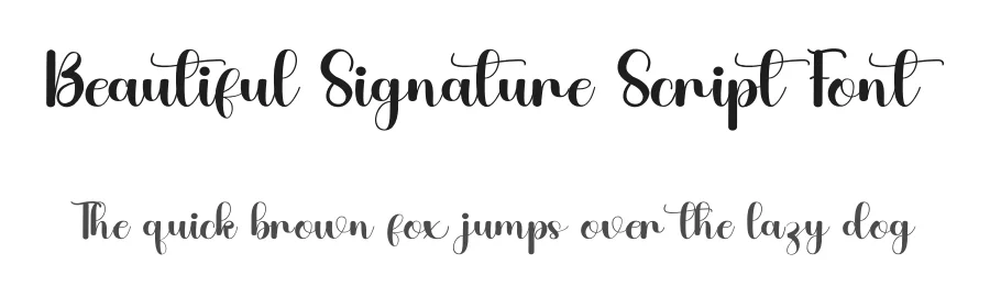 Beautiful Signature Script Font by inermediaSTUDIO — Script Handwritten Font