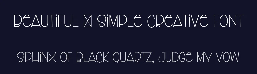 Beautiful – Simple Creative Font by freshtypeink — Display Font — thumbnail 2