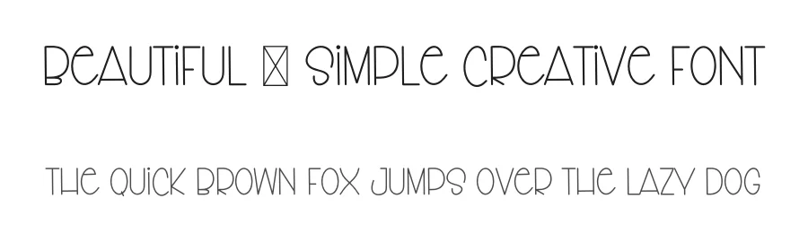 Beautiful – Simple Creative Font by freshtypeink — Display Font