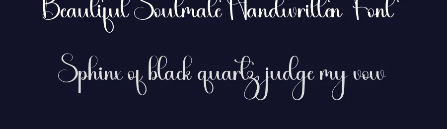 Beautiful Soulmate Handwritten Font by inermediaSTUDIO — Script Handwritten Font — thumbnail 2