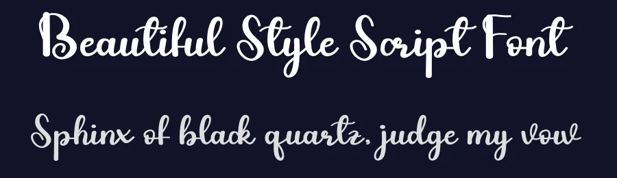Beautiful Style Script Font by andikastudio — Script Handwritten Font — thumbnail 2