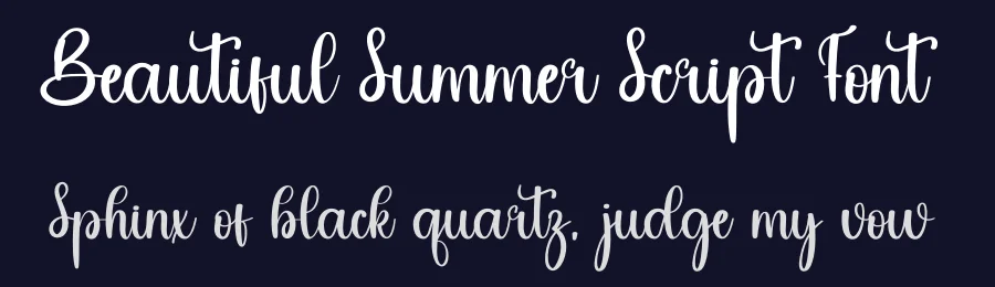 Beautiful Summer Script Font by inermediaSTUDIO — Script Handwritten Font — thumbnail 2