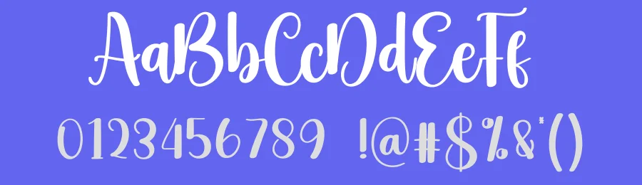 Beautiful wedding font by creativeletter — Script Handwritten Font — thumbnail 3