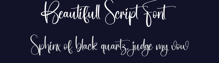 Beautifull Script Font by creativeletter — Script Handwritten Font — thumbnail 2