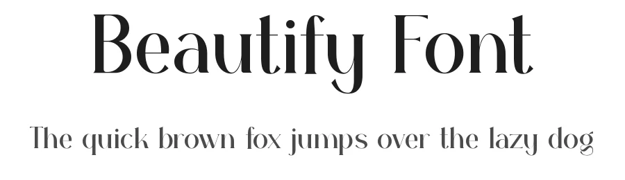 Beautify Font by Rautan Studio — Decorative Font