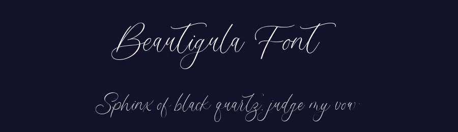 Beautigula Font by metafontsy — Script Handwritten Font — thumbnail 2