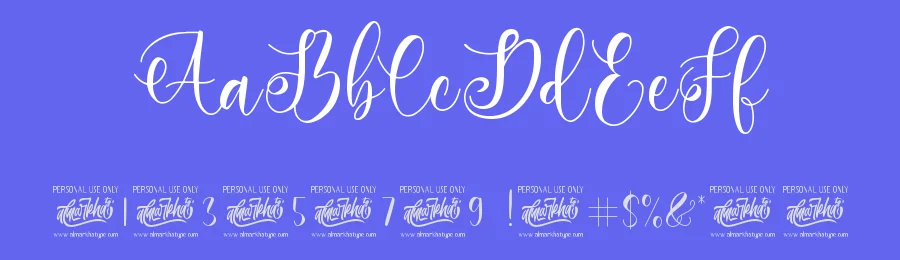 Beautimy – Lovely Script Font by Almarkha Type — Decorative Font — thumbnail 3