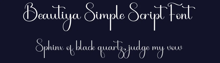 Beautiya Simple Script Font by freshtypeink — Script Handwritten Font — thumbnail 2