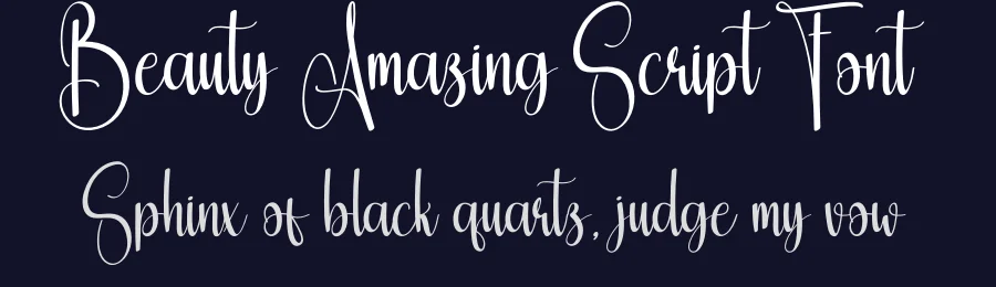 Beauty Amazing Script Font by creativeletter — Script Handwritten Font — thumbnail 2