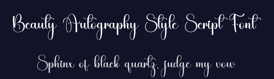 Beauty Autography Style Script Font by freshtypeink — Script Handwritten Font — thumbnail 2