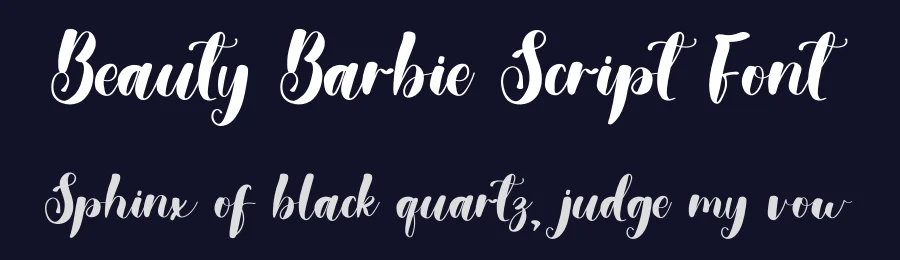 Beauty Barbie Script Font by inermediaSTUDIO — Script Handwritten Font — thumbnail 2