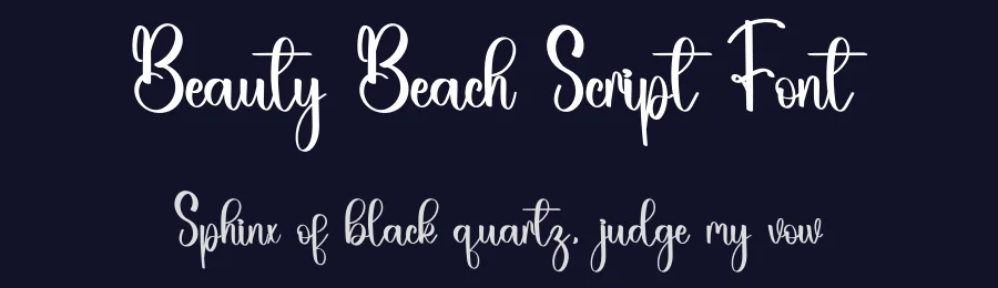 Beauty Beach Script Font by inermediaSTUDIO — Script Handwritten Font — thumbnail 2