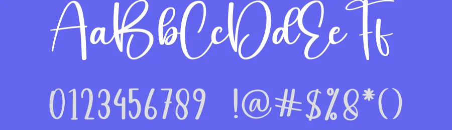 Beauty Butterfly – Elegant Handwritten Font by creativeletter — Script Handwritten Font — thumbnail 3