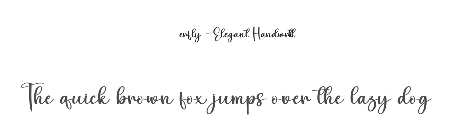 Beauty Butterfly – Elegant Handwritten Font by creativeletter — Script Handwritten Font