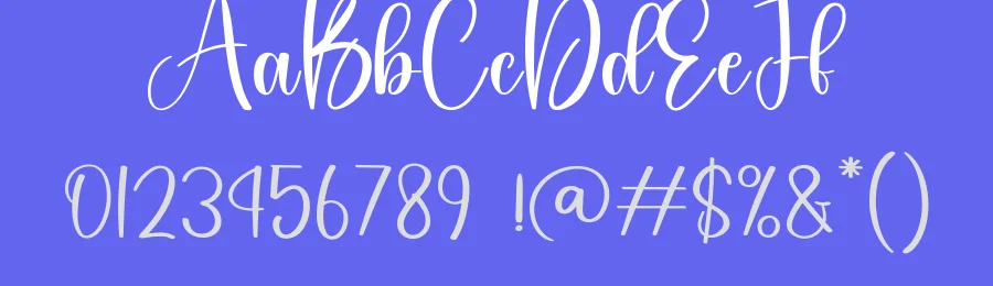 Beauty Butterfly Style Script Font by creativeletter — Script Handwritten Font — thumbnail 3