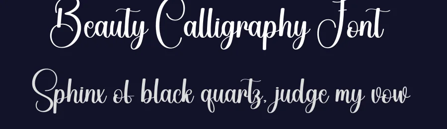 Beauty Calligraphy Font by andikastudio — Script Handwritten Font — thumbnail 2