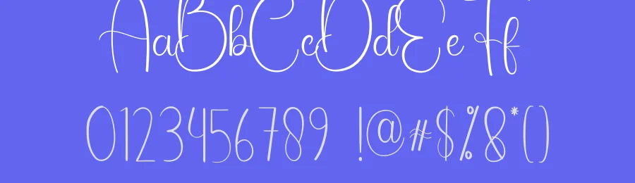 Beauty Calligraphy Font by creativeletter — Script Handwritten Font — thumbnail 3