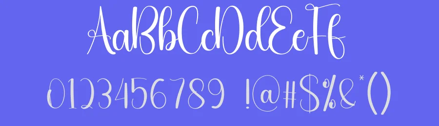 Beauty Calligraphy Font by creativeletter — Script Handwritten Font — thumbnail 3