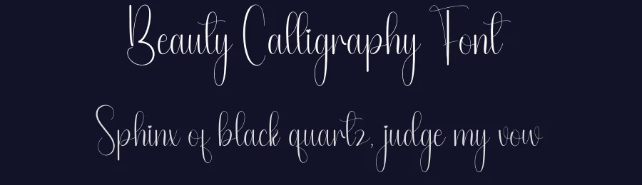 Beauty Calligraphy Font by andikastudio — Script Handwritten Font — thumbnail 2