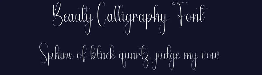 Beauty Calligraphy Font by andikastudio — Script Handwritten Font — thumbnail 2