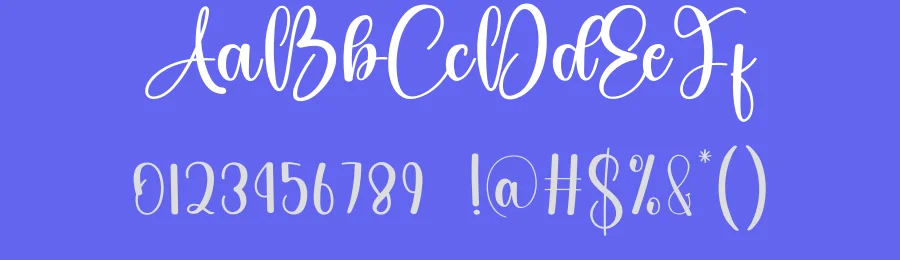 Beauty Calligraphy Script Font by creativeletter — Script Handwritten Font — thumbnail 3