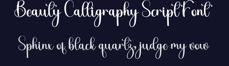 Beauty Calligraphy Script Font by freshtypeink — Script Handwritten Font — thumbnail 2