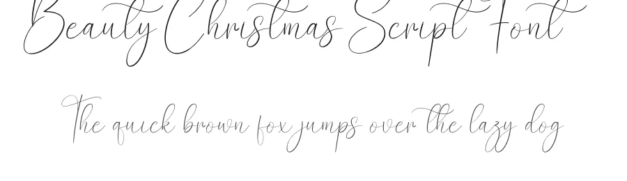 Beauty Christmas Script Font by andikastudio — Script Handwritten Font