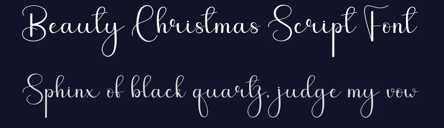 Beauty Christmas Script Font by andikastudio — Script Handwritten Font — thumbnail 2