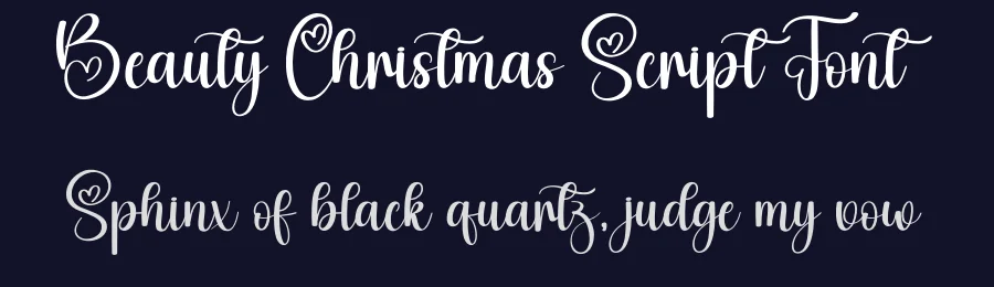 Beauty Christmas Script Font by creativeletter — Script Handwritten Font — thumbnail 2