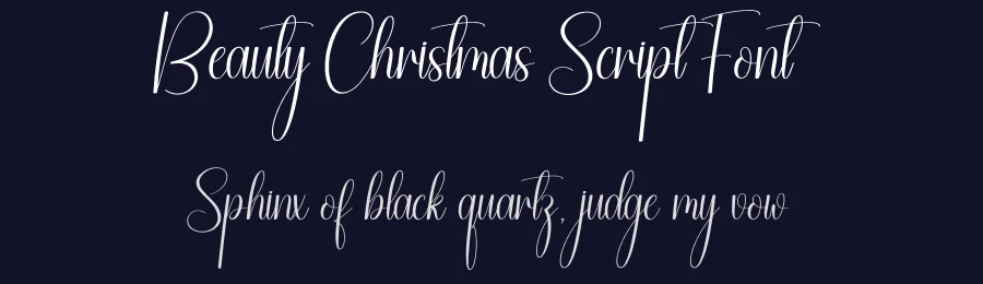 Beauty Christmas Script Font by creativeletter — Script Handwritten Font — thumbnail 2