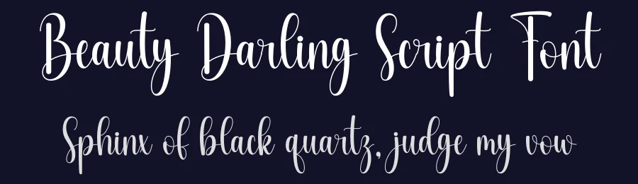 Beauty Darling Script Font by DN Creative — Script Handwritten Font — thumbnail 2
